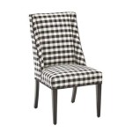 Buffalo Check Dining Room Chairs