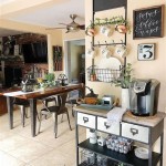 Coffee Bar Ideas For Dining Room