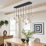 Dining Room Glass Pendant Lighting