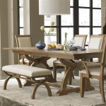 Dining Room Table With Bench On One Side