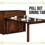 Pull Out Dining Room Table