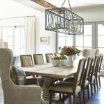 Rustic Farmhouse Dining Room Lighting