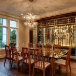 Wine Rack In Dining Room